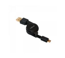 LogiLink USB 2.0 cable USB-A/M to Micro-USB/M extendable 0.75m CU0090 (CU0090)