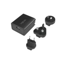 LogiLink Travel Quick Charge Adapter set 3x Socket Adapter 10.5 W PA0187 (PA0187)