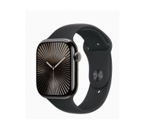 Apple Watch Series 10 GPS+Cell. 46mm Slate Titanium - Black Band MWYD3QF/A (MWYD3QF/A)