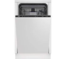 BEKO Built-In Dishwasher BDIS38120Q, Energy class E, Width 45 cm, Aqualntense, 8 programs, 3rd drawer, Led Spot (BDIS38120Q)