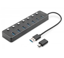 Digitus USB 3.0 Hub, 7-port DA-70248  (DA-70248)