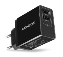 Dual wallcharger 240V / 2x USB port QC3.0/AFC/FCP + 5V-1.2A. 24W total power. (ACU-QS24)