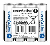 Everactive BATTERIES LR6/AA PRO AL KALINE SHRINK 4 PCS  (LR6PRO4T)