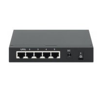 Intellinet 561082 Switch 5p Gigabit PoE Passthrough, powered by PoE or AC, 68W (561082)