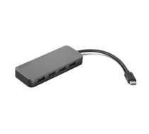 Lenovo USB-C to 4 Ports USB-A Hub, USB 3.1, Gen 1 (Open Box) (4X90X21427)