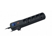 Lestar Surge protector LV-530W 1,5M BLACK  (LV530W 1.5m BLK)