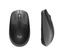 Logitech M190 Wireless Mouse, Charcoal (910-005905)