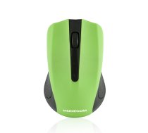 MODECOM WIRELESS OPTICAL MOUSE WM9 BLACK-GREEN  (M-MC-0WM9-180)