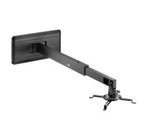 Maclean MC-945 Wall Mount Holder for Short Distance Video Projector Bracket 360° Rotatable 15kg (MC-945)