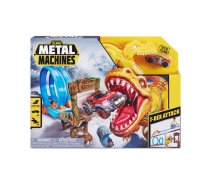 Metal Machines Car track T-Rex Attack  (6702)