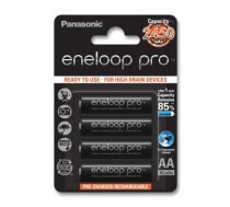 PANASONIC BATERRIES PRO AA 2450mAh 4 PCS (BK-3HCCE-4BE)