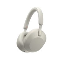 SONY WH-1000XM5 Headphones On the Ears Wireless, Silver (WH1000XM5S.CE7)