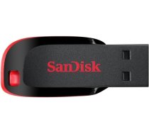 SANDISK USB flash drive SDCZ50-016G-B35 / Cruzer Blade 16GB Red on Black (SDCZ50-016G-B35)