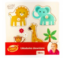 Smily Wooden puzzle  (SPW83799)