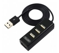 UNITEK Y-2140 black Unitek Hub 4x USB 2. (Y-2140 BLACK)