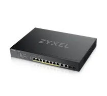 ZYXEL 8-port Multi-Gigabit Smart Managed PoE 375Watt 802.3bt Switch - 2x10GbE - 2 SFP+ Uplink - hybrid mode - standalone or NebulaFlex (XS1930-12HP-ZZ0101F)
