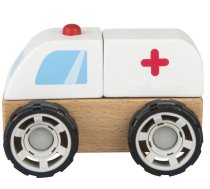 iWood Wooden blocks of an ambulance car  (13019)