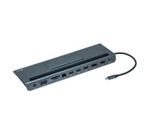 i-tec USB-C Triple Display Docking Station with Power Delivery 85 W + i-tec Universal Charger 112 W (C31FLATPLUS112W)