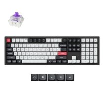 Keychron Q6 HE - US Layout - Gateron Magnetic Nebula - Carbon Black Wireless Keyboard (Q6H-M1)