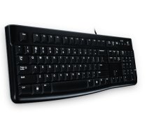 LOGITECH K120 Corded Keyboard, Black, USB, OEM - EMEA (LTH) (920-002526)