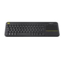 LOGITECH Wireless Touch Keyboard K400 Plus Black DE Layout (920-007127)