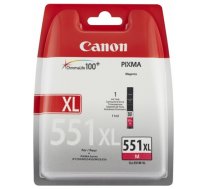 Tintes kārtridžs Canon CLI-551XL (6445B001), sarkans, tintes printeriem (300-01955)
