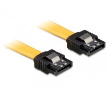 Delock Cable SATA 6 Gbs straightstraight metal 20 cm (82808)