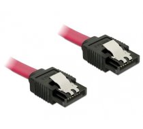Delock Cable SATA 6 Gbs  70cm straightstraight red (82678)