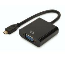 DIGITUS HDMI-Konverter Micro-HDMI -> VGA(D-Sub) schwarz (DA-70460)