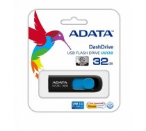 ADATA DashDrive UV128 32GB 32GB USB 3.0 (3.1 Gen 1) Type-A Black,Blue USB flash drive (AUV128-32G-RBE)
