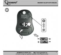 Gembird MUSWB2 Bluetooth Black (MUSWB2)