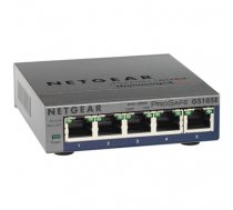 Netgear GS105E-200PES network switch Managed L2/L3 Gigabit Ethernet (10/100/1000) Grey (GS105E-200PES)