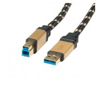 ROLINE GOLD USB 3.0 Cable, Type A M - B M 1.8 m (11.02.8902)