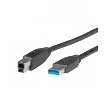 ROLINE USB 3.0 Cable, Type A M - B M 1.8 m (11.02.8870)