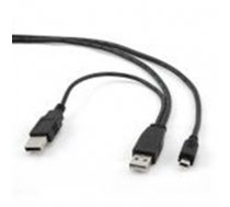 Kabelis Dual USB 2.0 AM/Mini 5PM 1.8m.Cablexpert (GMB06567#7D1C9DA1411724BADB91F55BF3230B235B7CCB75)