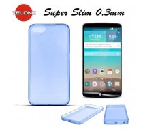 Telone Ultra Slim 0.3mm Back Case LG G4 super plāns telefona apvalks Zils (Telone#43E7DB4A7B4E9AF44EC1D83532966E0FE527BB0E)