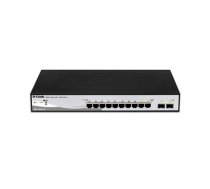 D-Link DGS-1210-10 network switch Managed L2 Gigabit Ethernet (10/100/1000) 1U Black, Grey (DGS-1210-10)