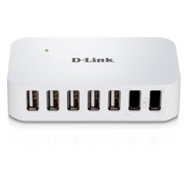 D-Link DUB-H7 USB 2.0 Type-B 480 Mbit/s Black (DUB-H7/e)