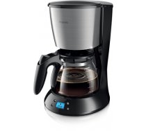 Philips Daily Collection Coffee maker HD7459/20 With glass jug With timer Black & metal (HD7459/20)