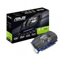 Graphics Card|ASUS|NVIDIA GeForce GT 1030|2 GB|GDDR5|64 bit|PCIE 3.0 16x|Memory 6008 MHz|Dual Slot Fansink|1xDVI-D|1xHDMI|PH-GT1030-O2G (PH-GT1030-O2G)