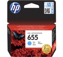 HP 655 Cyan Original Ink Advantage Cartridge (CZ110AE)