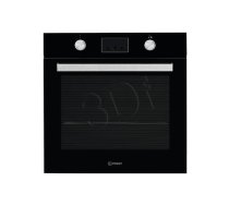 Indesit IFW 65Y0 J BL oven 66 L A Black, Stainless steel (IFW 65Y0 J BL)