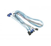 Supermicro CBL-SAST-0699 SATA cable 90 m Blue, Grey (CBL-SAST-0699)