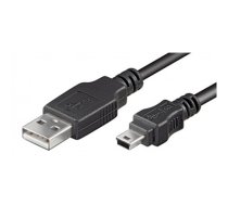 Logilink | USB MINI-B 5-pin 180 Cert 1.8m | USB-A to mini-USB Mini-USB B | USB A (CU0014)