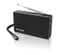 Muse | M-030R | 2-band portable radio | Black (M-030R)