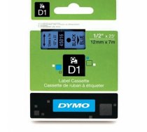 Dymo D1 12mm Black/Blue labels 45016 (S0720560)