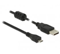 Delock Cable USB 2.0 Type-A male  USB 2.0 Micro-B male 0.5 m black (84900)