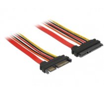 Extension cable SATA 6 Gbs 22 pin plug  SATA 22 pin receptacle (3.3 V + 5 V + 12 V) 20 cm (84918)