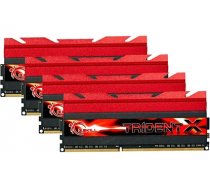 DDR3 32GB (4x8GB) Tridentx 2400MHz CL10 XMP (F3-2400C10Q-32GTX)