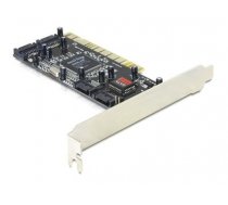 Delock PCI Card  4 x internal SATA with RAID (70154)